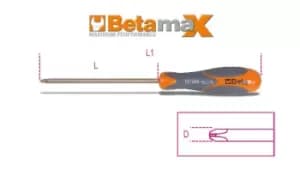 Beta Tools 1272 BAPH1 PH1 Spark-Proof Screwdriver Cross Head 100mm 012720801