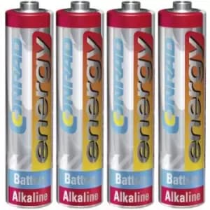 Conrad energy Extreme Power LR03 AAA battery Alkali-manganese 1.5 V 4 pc(s)