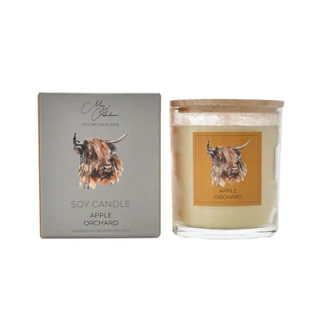 Meg Hawkins 250g Soy Wax candle - Highland Cow Multi