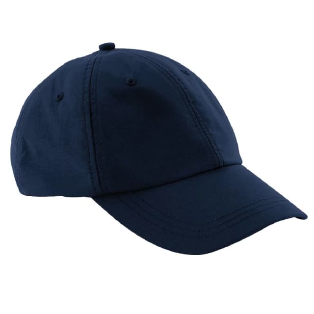 Beechfield Beechfield Men Outdoor Waterproof 6 Panel Baseball Cap in Navy Navy One Size Male 5057520144924