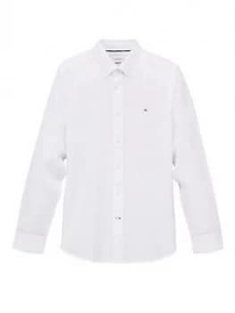 Calvin Klein Button Down Liquid Touch Shirt - White