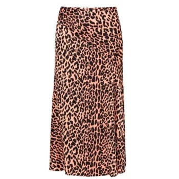 Scotch and Soda Maison Bias Cut Skirt - Brown 0222
