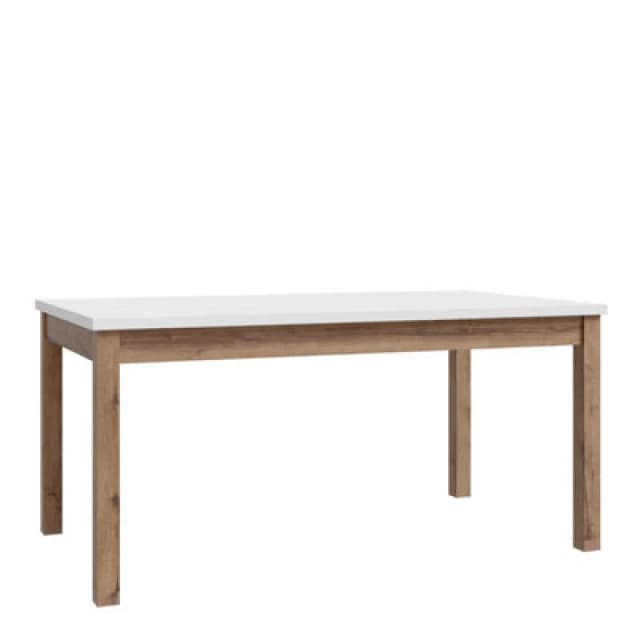 Furniture To Go Wensley Dining Table In Light Grey And Oak