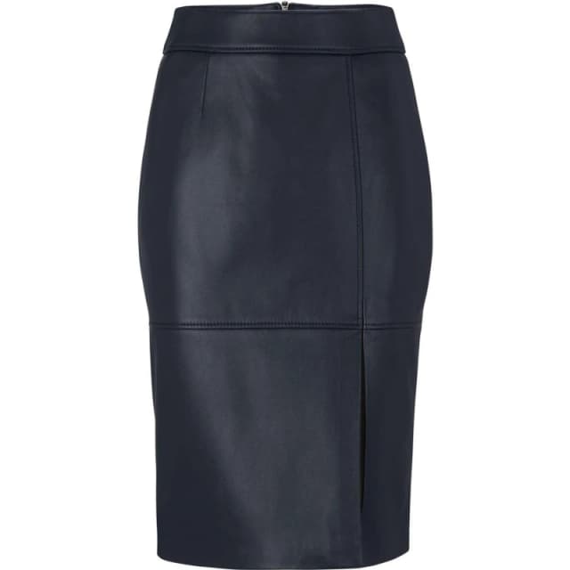 Boss Setora Slim-Fit Pencil Skirt Blue female 16