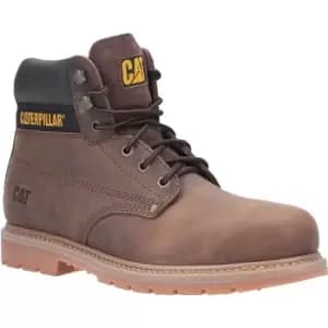 Caterpillar Mens Powerplant GYW Leather Safety Boot (9 UK) (Brown)