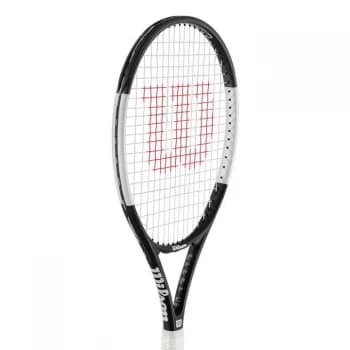 Wilson Federer Open 105 Tennis Racket - Black/White