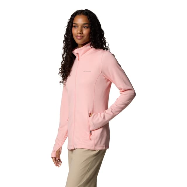 Columbia Park View Fleece Jacket Womens Pink Sand female Small
