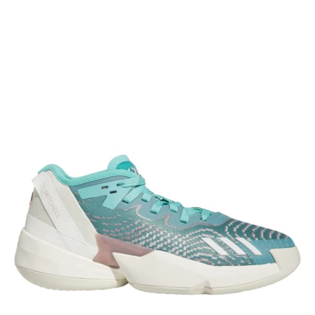 adidas Mens DON Issue Basketball Trainers Semi Mint Rush male 7 (40.7)