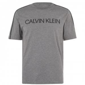 Calvin Klein Performance Short Sleeve T-Shirt - 077Grey/CKBlack