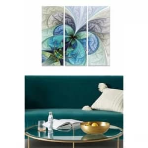 MDF19365109 Multicolor Decorative MDF Painting (3 Pieces)