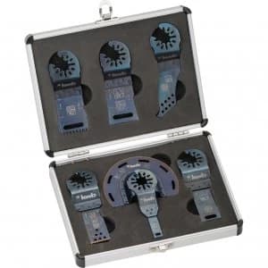 KWB 7 Piece Energy Saving Oscillating Multi Tool Kit