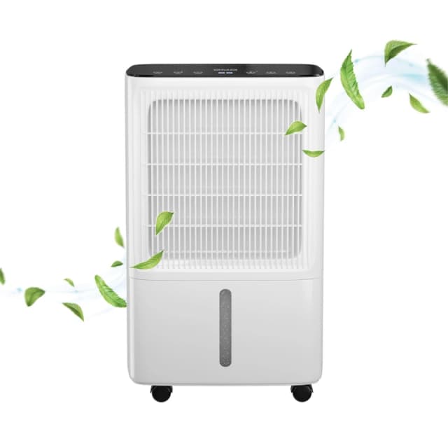 DMD Collective 16L/Day Compressor Dehumidifier With Digital Humidity Display, Quiet & Energy Efficient White