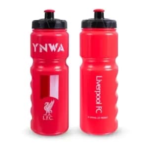 Team Plastic Water Bottle Juniors - Red