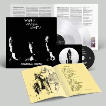 Young Marble Giants - Colossal Youth / Loose Ends And Sharp Cuts Limited Edition Clear Vinyl