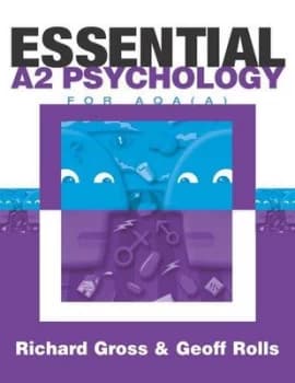 Essential A2 Psychology for Aqa a by Richard Gross Paperback
