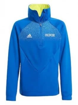 Boys, adidas Predator Hz Tt Jacket, Blue, Size 15-16 Years