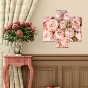 3MDF-041 Multicolor Decorative MDF Painting (3 Pieces)