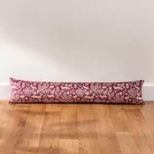 Skandi Woodland Draught Excluder Berry