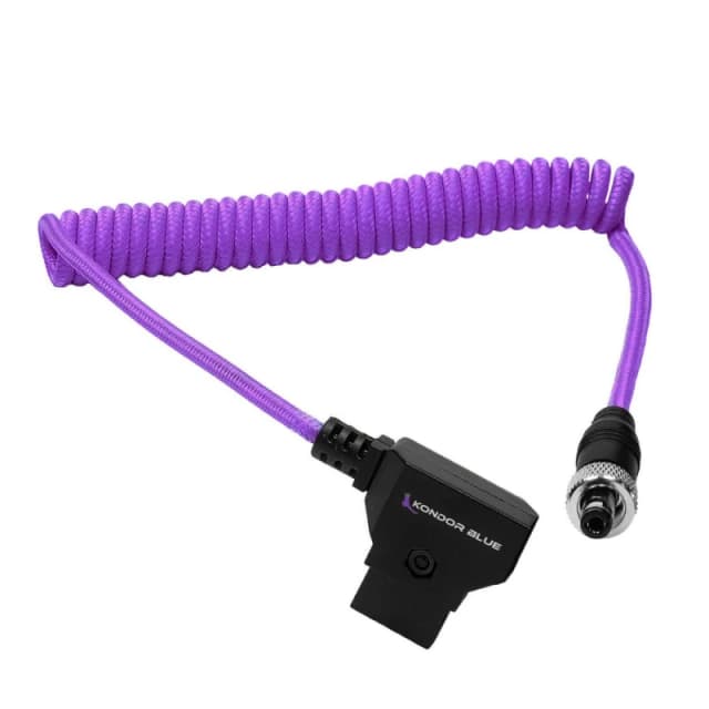 Kondor Blue KB-CDT-DC-P camera cable 0.91 m Violet. Black