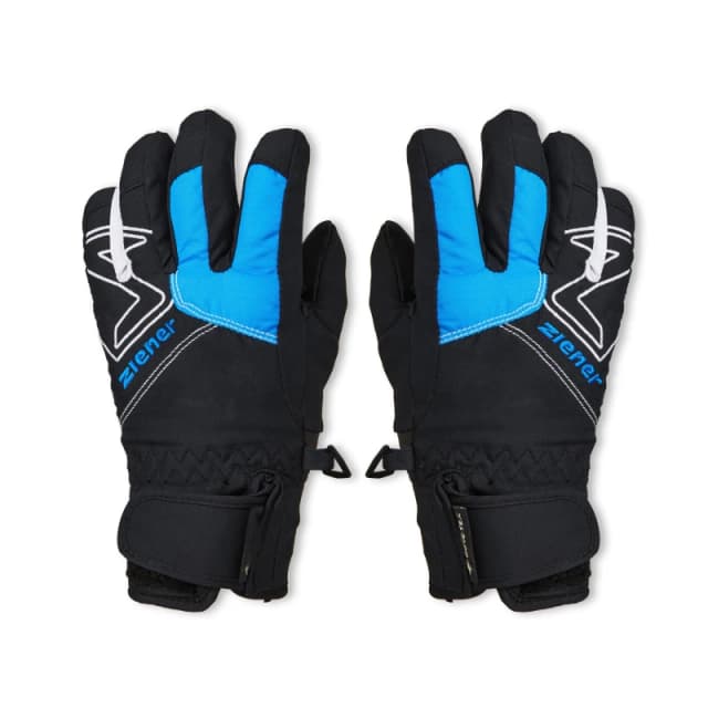 Ziener 1562 GTX Ski Gloves Juniors - Blue Blue XL Boys