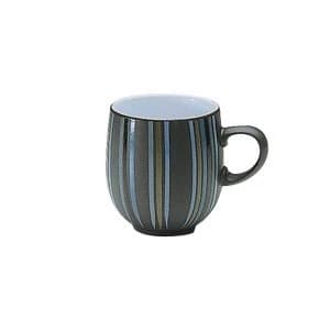 Denby Jet Stripes Large Curve Mug