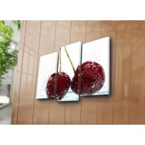 3KBPAT-20 Multicolor Decorative Canvas Painting (3 Pieces)