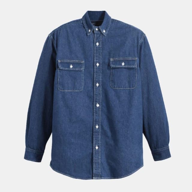 Levis Mens Lmc Classic Denim Overshirt Lombard Indigo male S