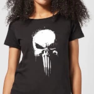 Marvel Punisher Womens T-Shirt - Black