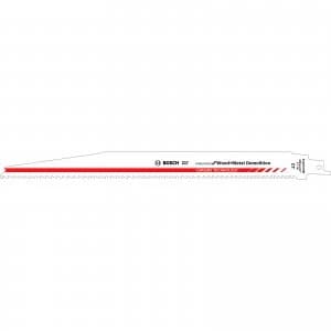 Bosch Endurance S1267XHM Demolition Reciprocating Saw Blades 300mm Pack of 1