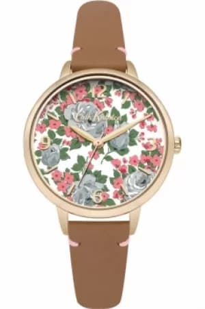Ladies Cath Kidston Sketched Rose Watch CKL001TG