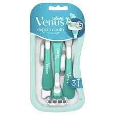 Venus Extra Smooth Sensitive Disposable Razors - 3 Pack