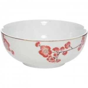 Biba Cherry Blossom Cereal Bowl - Pink