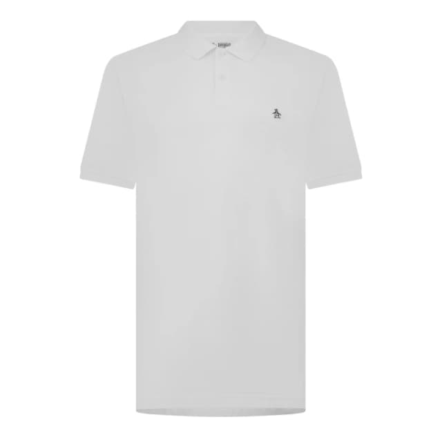 Original Penguin Short Sleeve Polo Shirt White male Small