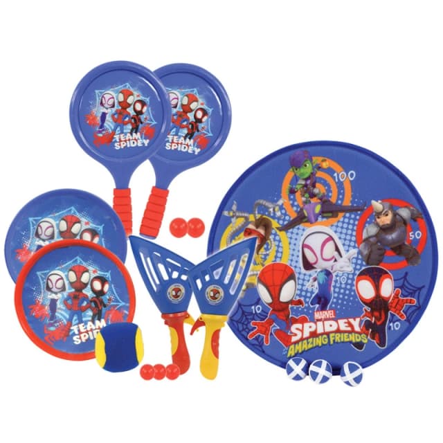 Spidey And His Amazing Friends Spidey Bumper Box 4in1 - Spidey And His Amazing Friends Male TC46101