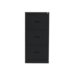 Talos 3 Drawer Filing Cabinet Black KF78766