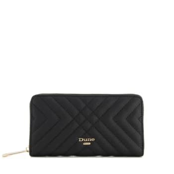 Dune London Korria Zip Around Purse - BLACK 028