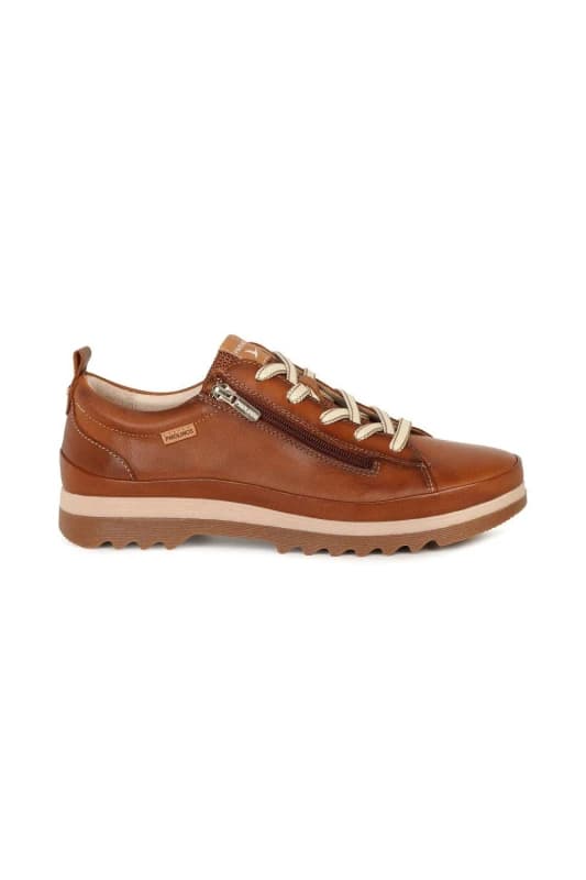 Pikolinos Womens 'Void' Lace Up Shoes in Brown Size: 5 Brown Female 5