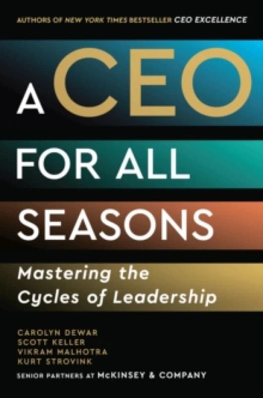 A CEO for All Seasons : Mastering the Cycles of Leadership Hardback