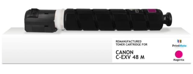 PrintMate Canon C-EXV48 M. remanufactured toner. Magenta 11500p