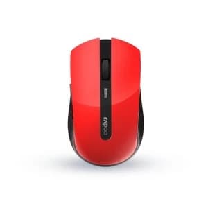 Rapoo 7200M Multi-Mode Wireless Optical Mouse - Red