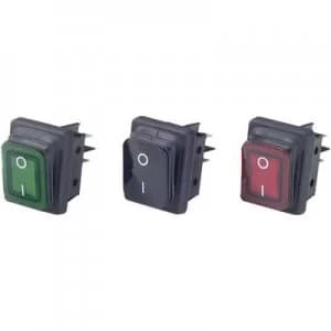 Toggle switch B4MASK48N1G21000 250 V AC 16 A 2 x OffOn IP65 latch