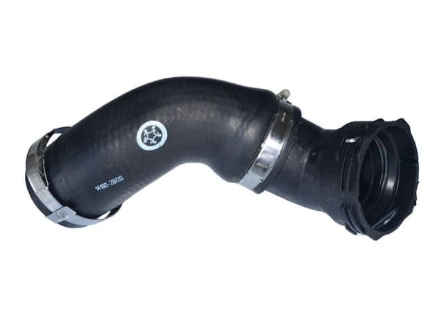 HORTUM 14180 Turbocharger Hose with clamp, with quick coupling, Rubber with fabric lining Rubber with fabric lining Charger Intake Hose (3314)