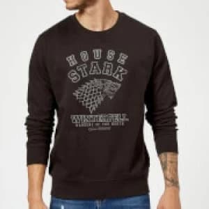 Game of Thrones House Stark Sweatshirt - Black - 5XL
