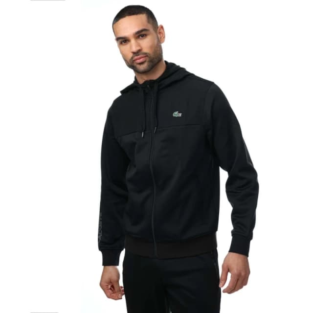 Lacoste Zip Through Hoodie - Black XS