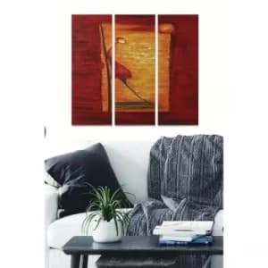MDFDSCF7598 Multicolor Decorative MDF Painting (3 Pieces)