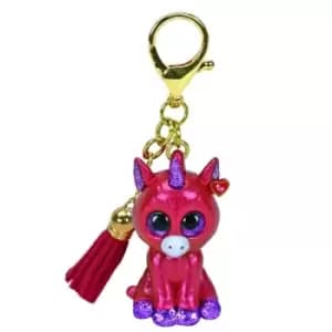 TY Sunset Unicorn Mini Boo Clip