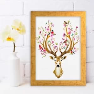 AC465391667 Multicolor Decorative Framed MDF Painting