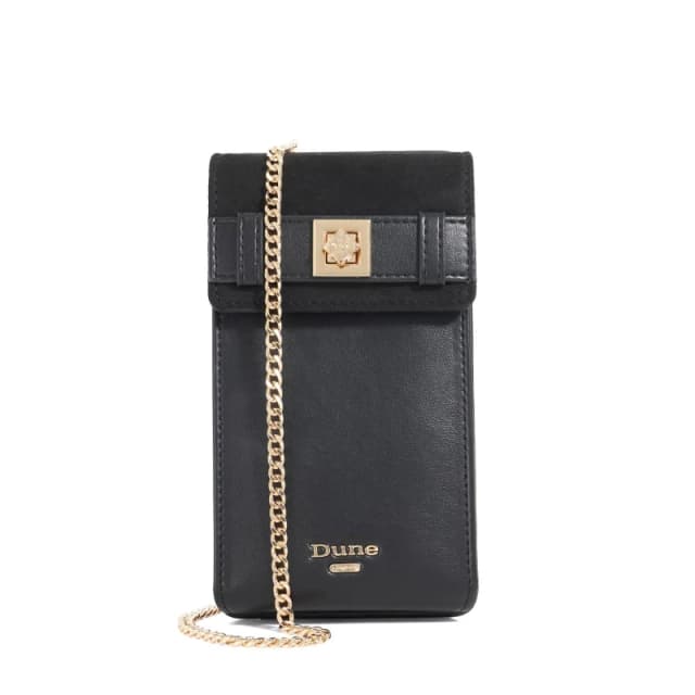 Dune London Womens Phone Bag Black female One Size