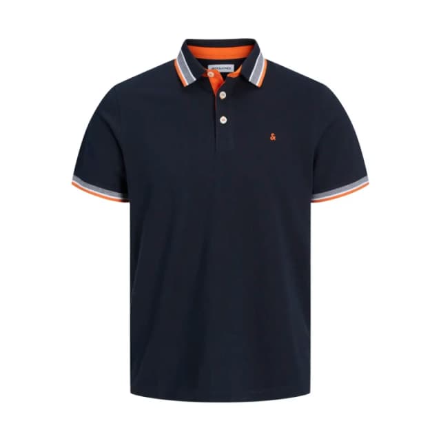 jack & jones Jack & Jones Premium Paulos Polo - Navy Navy - JACK & JONES - Size: 3XL(56) Navy Male 3XL(56) LP99005