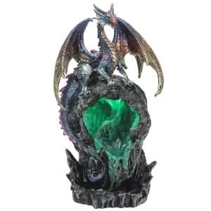 LED Ice Dragon Dark Legends Back Flow Incense Burner
